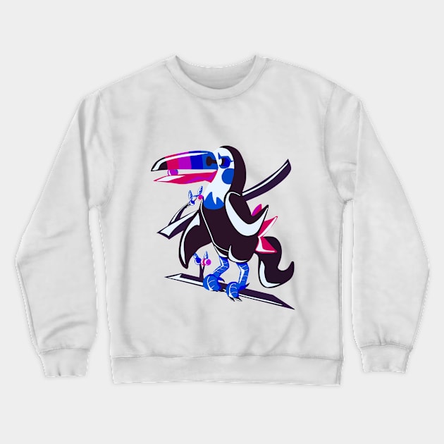 Bi Pride! (Without flag) Crewneck Sweatshirt by PrimaDiva Official